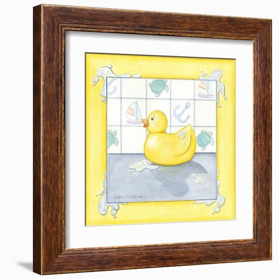 Small Rubber Duck II-null-Framed Art Print