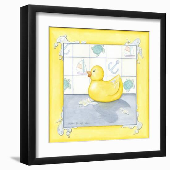Small Rubber Duck II-null-Framed Art Print
