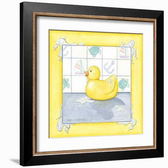Small Rubber Duck II-null-Framed Art Print