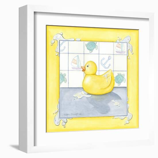 Small Rubber Duck II-null-Framed Art Print