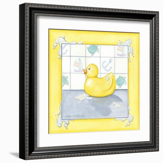 Small Rubber Duck II-null-Framed Art Print