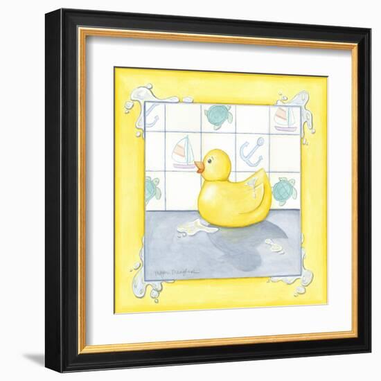 Small Rubber Duck II-null-Framed Art Print