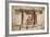 Small Sculpture In A Wooden Frame. Kathmandu. Nepal-Oscar Dominguez-Framed Photographic Print