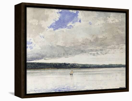 Small Sloop, 1880-Winslow Homer-Framed Premier Image Canvas