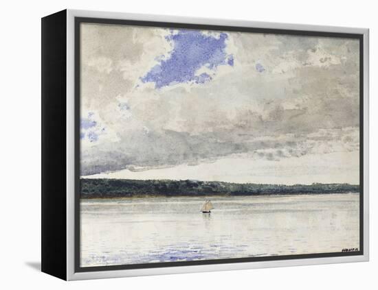 Small Sloop, 1880-Winslow Homer-Framed Premier Image Canvas