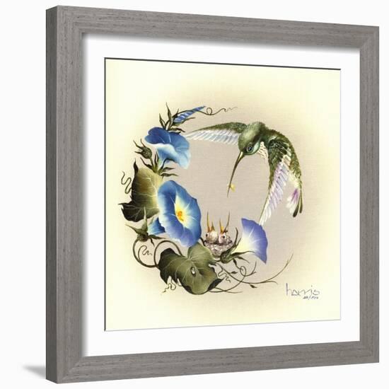 Small Small World-Peggy Harris-Framed Giclee Print