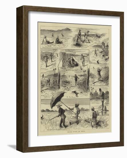 Small Sport in India-William Ralston-Framed Giclee Print