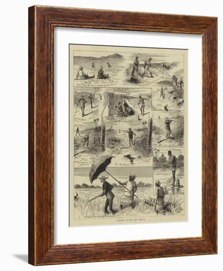 Small Sport in India-William Ralston-Framed Giclee Print