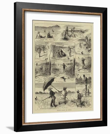 Small Sport in India-William Ralston-Framed Giclee Print