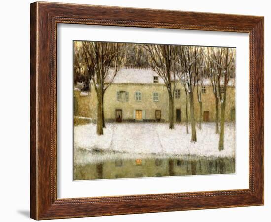 Small Spot by the Water, 1902-Henri Eugene Augustin Le Sidaner-Framed Giclee Print