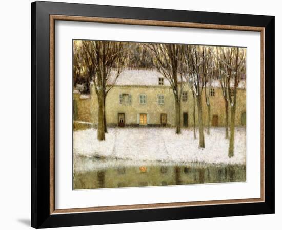 Small Spot by the Water, 1902-Henri Eugene Augustin Le Sidaner-Framed Giclee Print