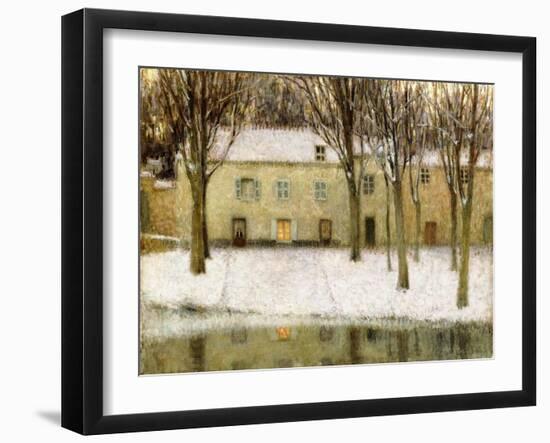 Small Spot by the Water, 1902-Henri Eugene Augustin Le Sidaner-Framed Giclee Print