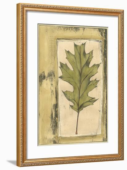 Small Spring Foliage V-Jennifer Goldberger-Framed Art Print