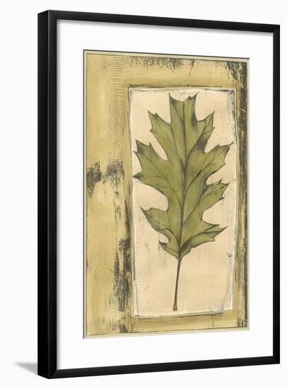 Small Spring Foliage V-Jennifer Goldberger-Framed Art Print