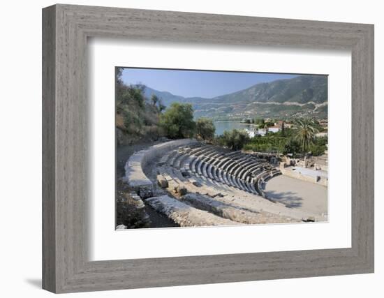 Small Theatre of Ancient Epidaurus (Epidavros), Argolis, Peloponnese, Greece, Europe-Nick Upton-Framed Photographic Print