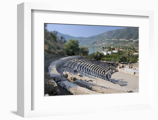 Small Theatre of Ancient Epidaurus (Epidavros), Argolis, Peloponnese, Greece, Europe-Nick Upton-Framed Photographic Print