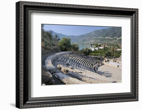 Small Theatre of Ancient Epidaurus (Epidavros), Argolis, Peloponnese, Greece, Europe-Nick Upton-Framed Photographic Print