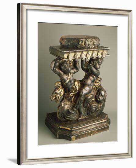 Small Throne-null-Framed Giclee Print