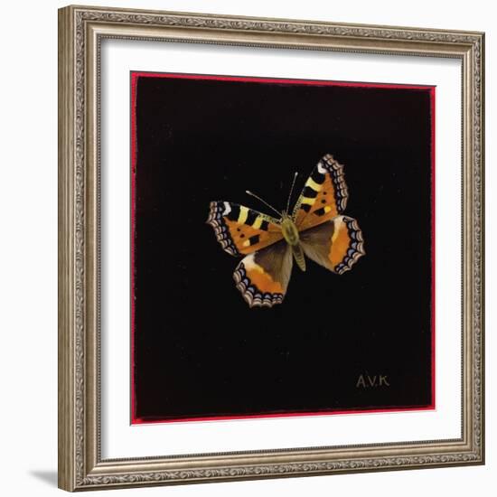 Small Tortoiseshell Butterfly, 1998-Amelia Kleiser-Framed Giclee Print