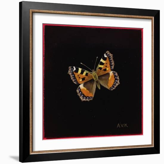 Small Tortoiseshell Butterfly, 1998-Amelia Kleiser-Framed Giclee Print