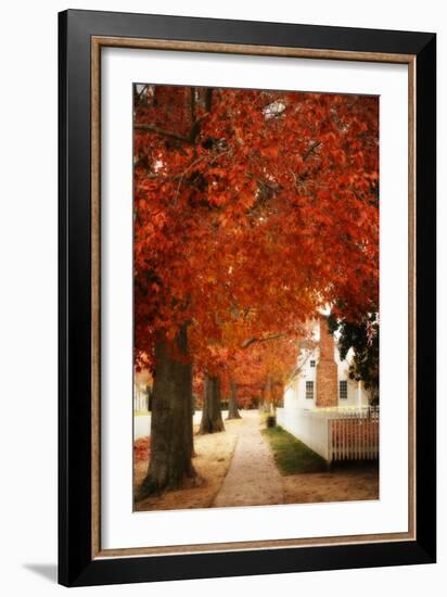 Small Town Autumn I-Alan Hausenflock-Framed Photographic Print