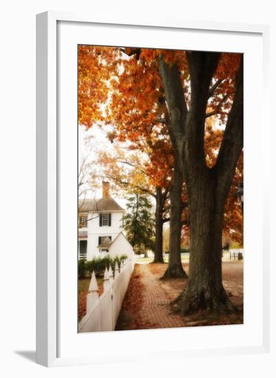 Small Town Autumn II-Alan Hausenflock-Framed Photographic Print