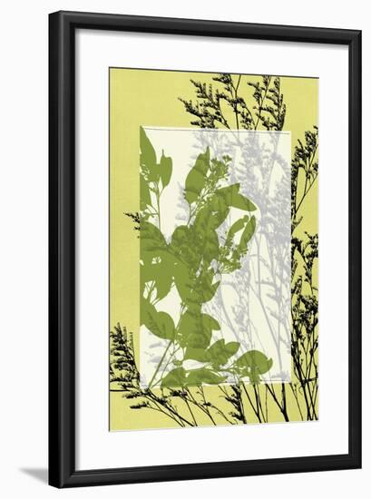 Small Translucent Wildflowers III-Jennifer Goldberger-Framed Art Print