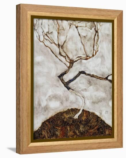 Small Tree in Late Autumn, 1911-Egon Schiele-Framed Premier Image Canvas
