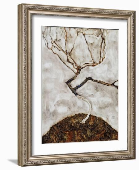 Small Tree in Late Autumn, 1911-Egon Schiele-Framed Giclee Print