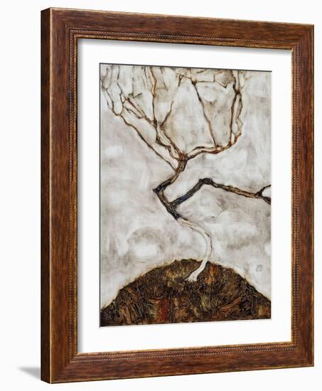 Small Tree in Late Autumn, 1911-Egon Schiele-Framed Giclee Print