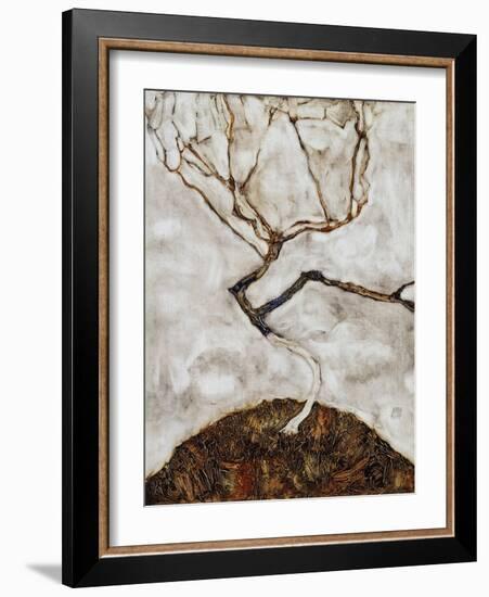 Small Tree in Late Autumn, 1911-Egon Schiele-Framed Giclee Print