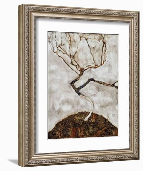 Small Tree in Late Autumn, 1911-Egon Schiele-Framed Giclee Print