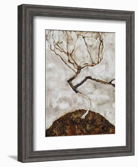 Small Tree in Late Autumn, 1911-Egon Schiele-Framed Giclee Print