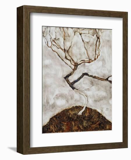 Small Tree in Late Autumn, 1911-Egon Schiele-Framed Giclee Print