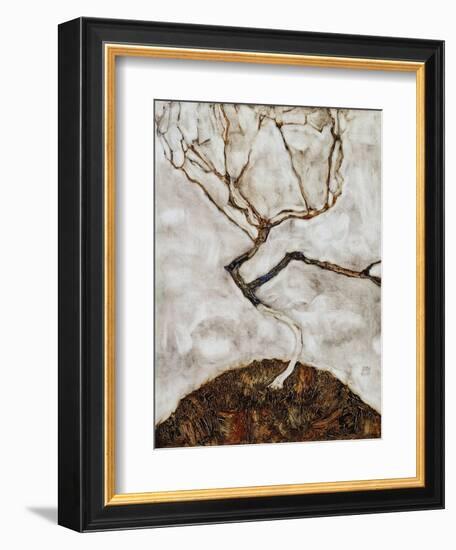 Small Tree in Late Autumn, 1911-Egon Schiele-Framed Giclee Print