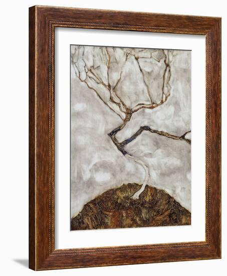 Small Tree in Late Autumn-Egon Schiele-Framed Giclee Print