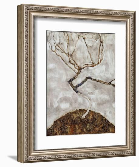 Small Tree in Late Autumn-Egon Schiele-Framed Giclee Print