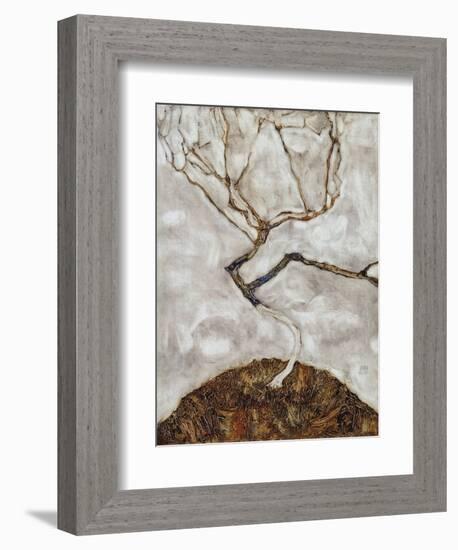 Small Tree in Late Autumn-Egon Schiele-Framed Giclee Print