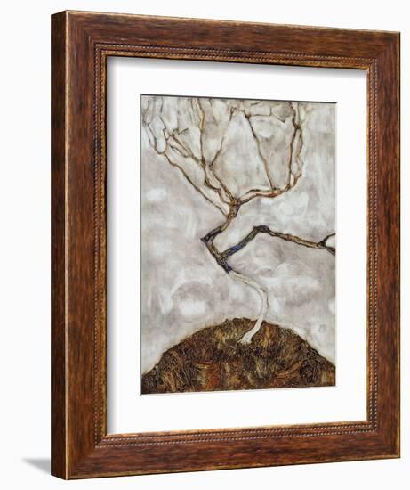 Small Tree in Late Autumn-Egon Schiele-Framed Giclee Print