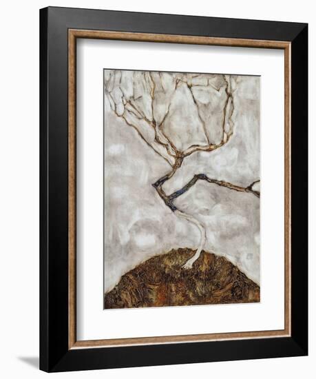 Small Tree in Late Autumn-Egon Schiele-Framed Giclee Print