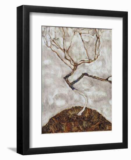 Small Tree in Late Autumn-Egon Schiele-Framed Giclee Print