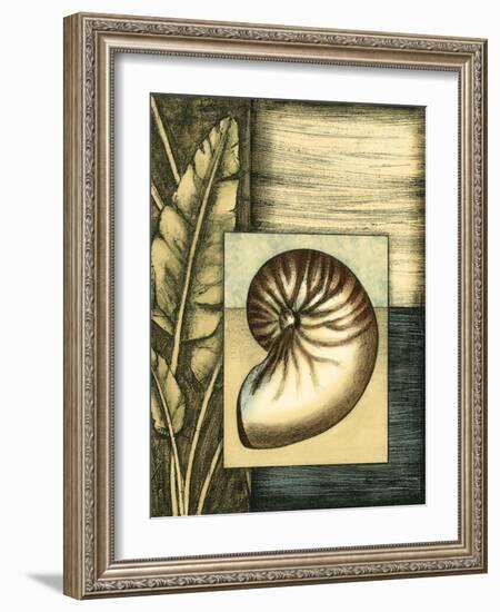 Small Tropical Shell II-Ethan Harper-Framed Art Print