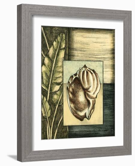 Small Tropical Shell III-Ethan Harper-Framed Art Print