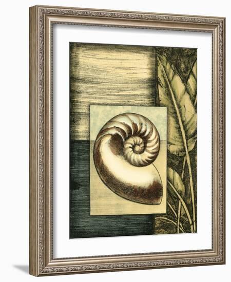Small Tropical Shell IV-Ethan Harper-Framed Art Print
