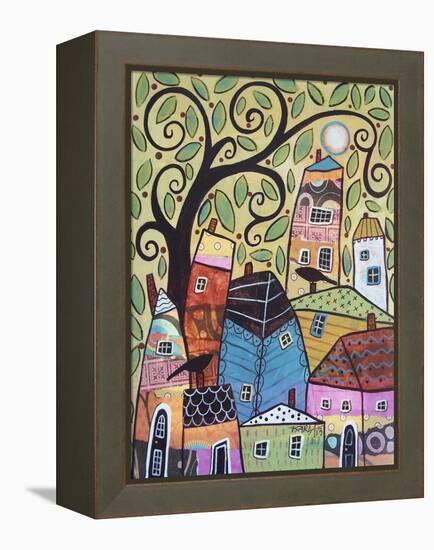 Small Village 2-Karla Gerard-Framed Premier Image Canvas