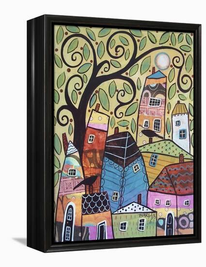 Small Village 2-Karla Gerard-Framed Premier Image Canvas