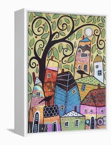 Small Village 2-Karla Gerard-Framed Premier Image Canvas