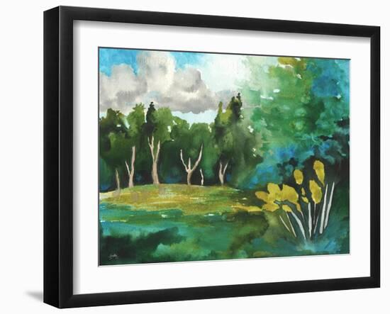 Small Village II-Elizabeth Medley-Framed Art Print