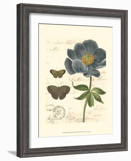 Small Vintage Floral I-null-Framed Art Print