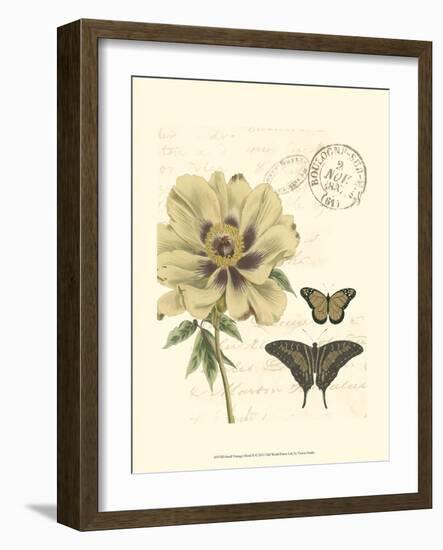 Small Vintage Floral II-null-Framed Art Print